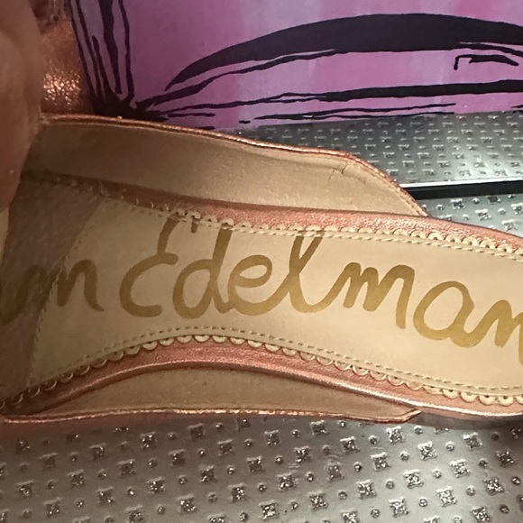 Sam Edelman Women's Copper Metallic Loafers, size 7 - Picture 4 of 7